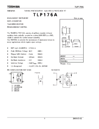 Datasheet TLP176A manufacturer Toshiba