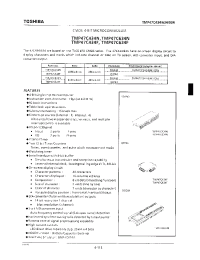Datasheet TMP47C434AN manufacturer Toshiba