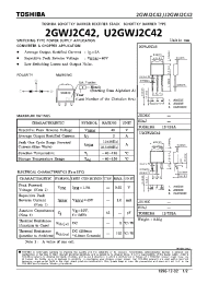 Datasheet U2GWJ2C42 manufacturer Toshiba