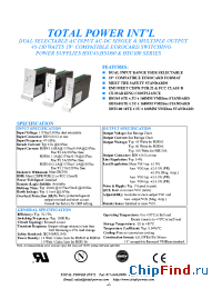 Datasheet HSU45-10E manufacturer Total Power