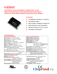 Datasheet HVP101-S480021 manufacturer Total Power