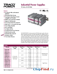 Datasheet TCL024-112 manufacturer Traco
