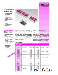 Datasheet TEG2412 manufacturer Traco