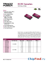 Datasheet TEL30-4810 manufacturer Traco