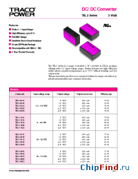 Datasheet TEL3-1211 manufacturer Traco