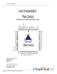 Datasheet TMC453 manufacturer Trinamic