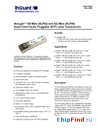 Datasheet NLP02-40-PB manufacturer TriQuint