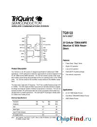 Datasheet TQ5122 manufacturer TriQuint