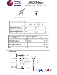 Datasheet 60HFU-300 manufacturer Transys 