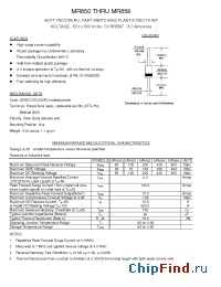 Datasheet MR852 manufacturer Transys 