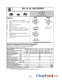 Datasheet SB151G manufacturer TSC