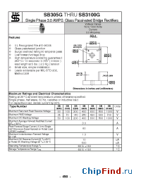 Datasheet SB3100G manufacturer TSC