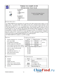 Datasheet TS809CXF manufacturer TSC