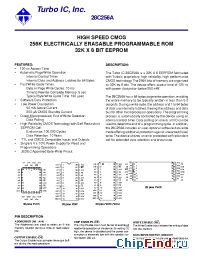 Datasheet 28C256AM-4 manufacturer Turbo IC