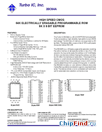 Datasheet 28C64A manufacturer Turbo IC