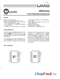 Datasheet UM3758-084A manufacturer UMC