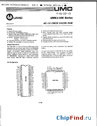 Datasheet UM61166 manufacturer UMC