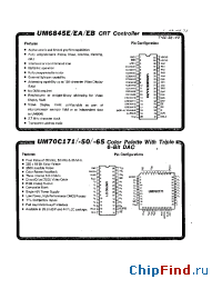 Datasheet UM6845 manufacturer UMC