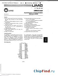 Datasheet UM82C450 manufacturer UMC