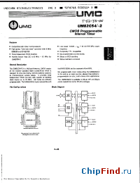 Datasheet UM82C54L manufacturer UMC