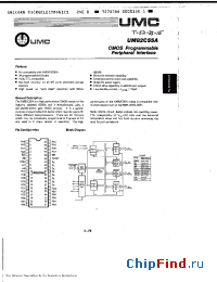 Datasheet UM82C55A manufacturer UMC