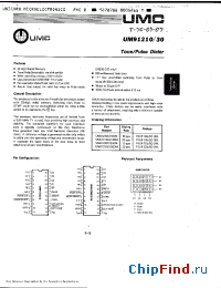 Datasheet UM91230 manufacturer UMC