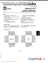 Datasheet UM93510A manufacturer UMC