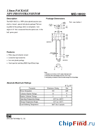 Datasheet MID-18H22 manufacturer UOT