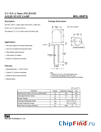 Datasheet MIE-556L3U manufacturer UOT