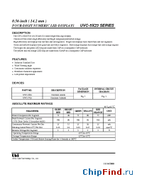 Datasheet UVC-5623G manufacturer UOT