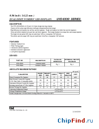 Datasheet UVD-6410G manufacturer UOT