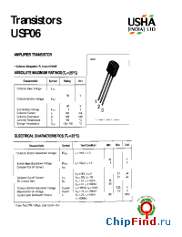 Datasheet USP06 manufacturer USHA
