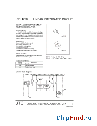 Datasheet UR132 manufacturer UTC