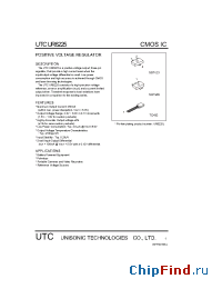 Datasheet UR6225 manufacturer UTC