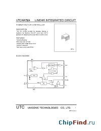 Datasheet UTCKA7524 manufacturer UTC