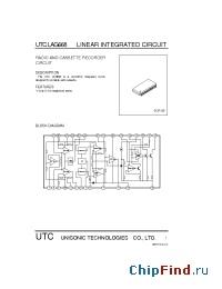 Datasheet UTCLAG668 manufacturer UTC