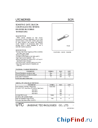 Datasheet UTCMCR100-6 manufacturer UTC
