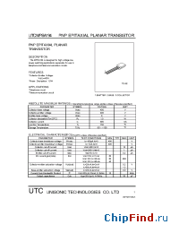 Datasheet UTCMPSA194 manufacturer UTC