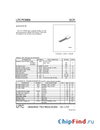 Datasheet UTCPCR406 manufacturer UTC