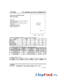 Datasheet UTCTF202 manufacturer UTC