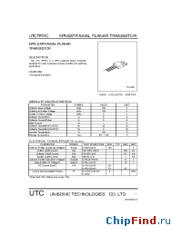 Datasheet UTCTIP31C manufacturer UTC