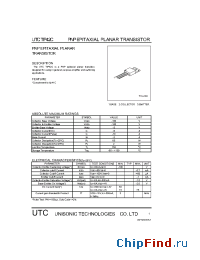 Datasheet UTCTIP42C manufacturer UTC