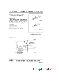 Datasheet UTCU584 manufacturer UTC