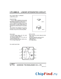 Datasheet UTCUM601 manufacturer UTC