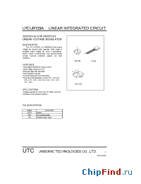 Datasheet UTCUR133A manufacturer UTC