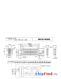 Datasheet MDLS-162S65 manufacturer Varitronix