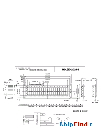 Datasheet MDLS-20268 manufacturer Varitronix