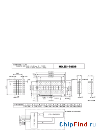 Datasheet MDLS-81809 manufacturer Varitronix