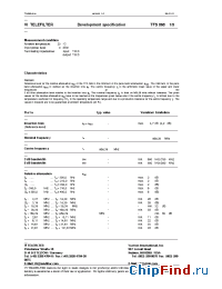Datasheet TFS868 manufacturer Vectron