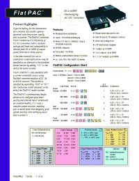 Datasheet VI-LU3-CW manufacturer Vicor